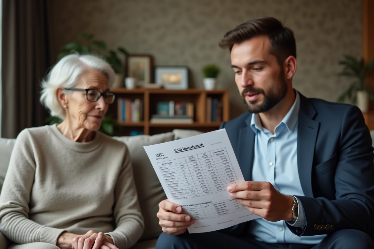 Discussion entre un administrateur et une personne âgée