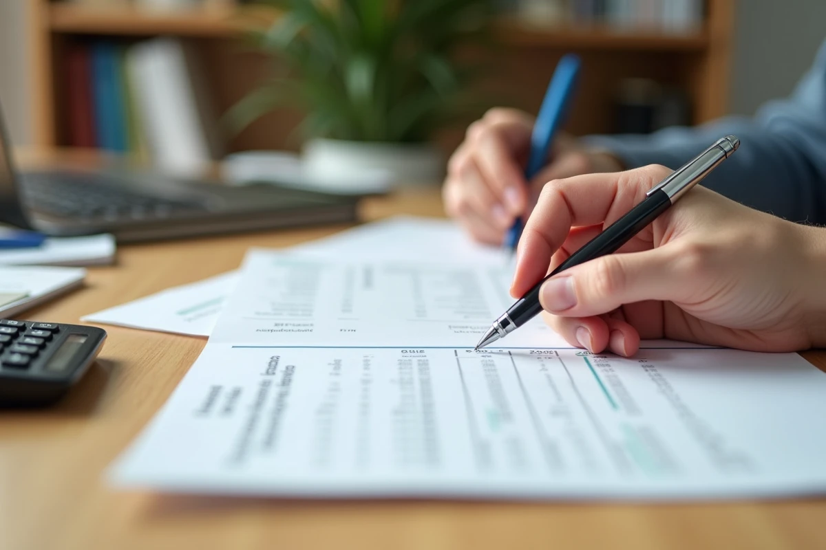 Gros plan sur un relevé de livret A et une lettre administrative liés aux ressources prises en compte pour l'AAH en 2026